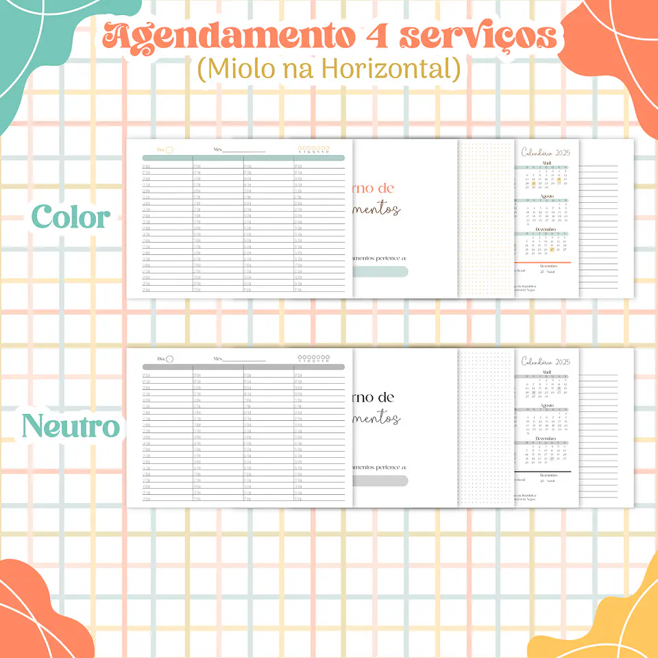 Arquivo Digital Caderno de Agendamentos Permanente 5