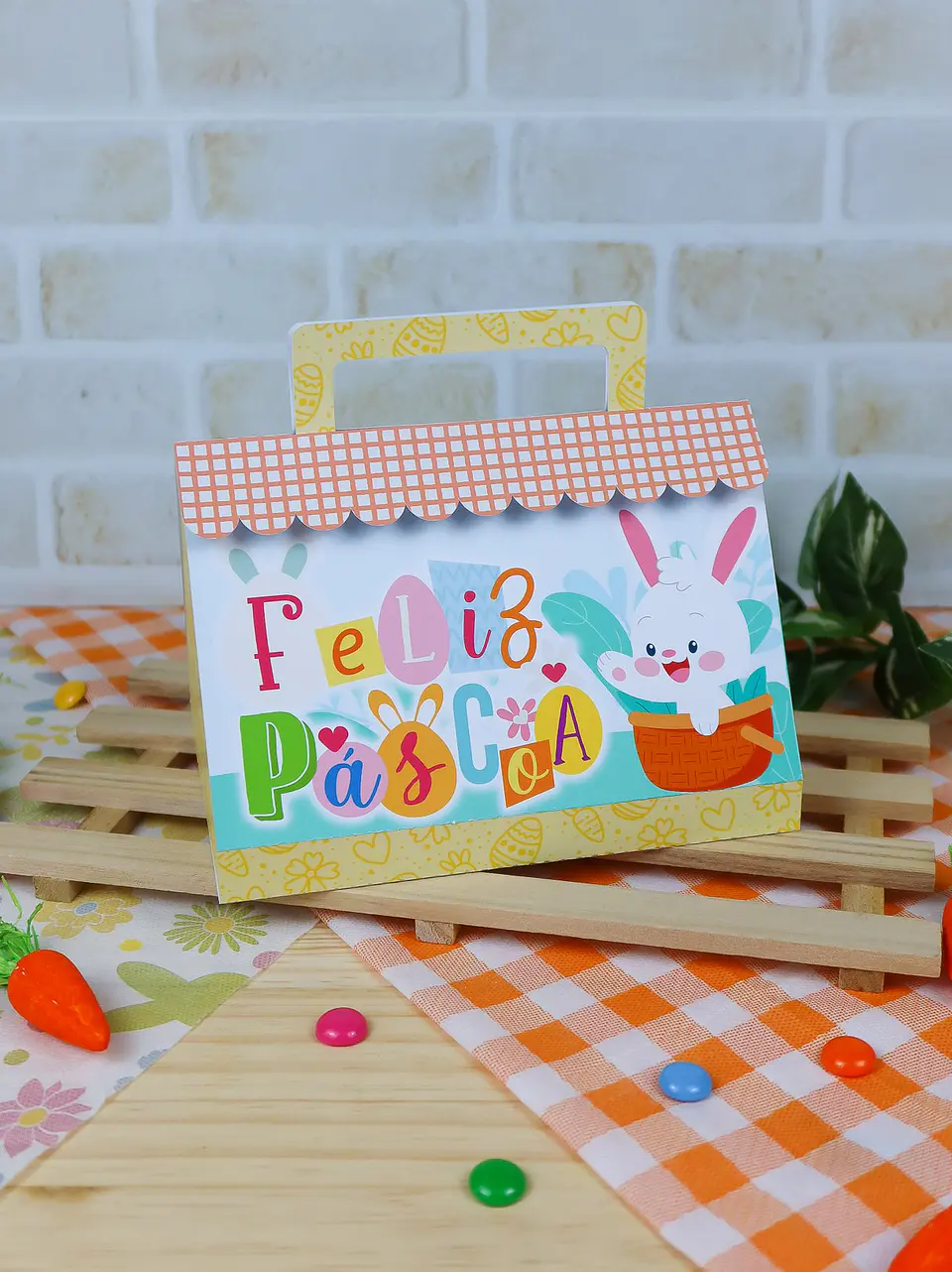 Arquivo de Corte Maletinha Kit Confeiteiro Páscoa 4