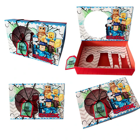 Arquivo de Corte Mini Confeiteiro Roblox Páscoa
