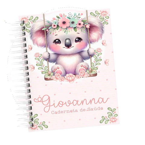 Arquivo Digital Caderneta Livro do Bebe Coalhinha  Fofa