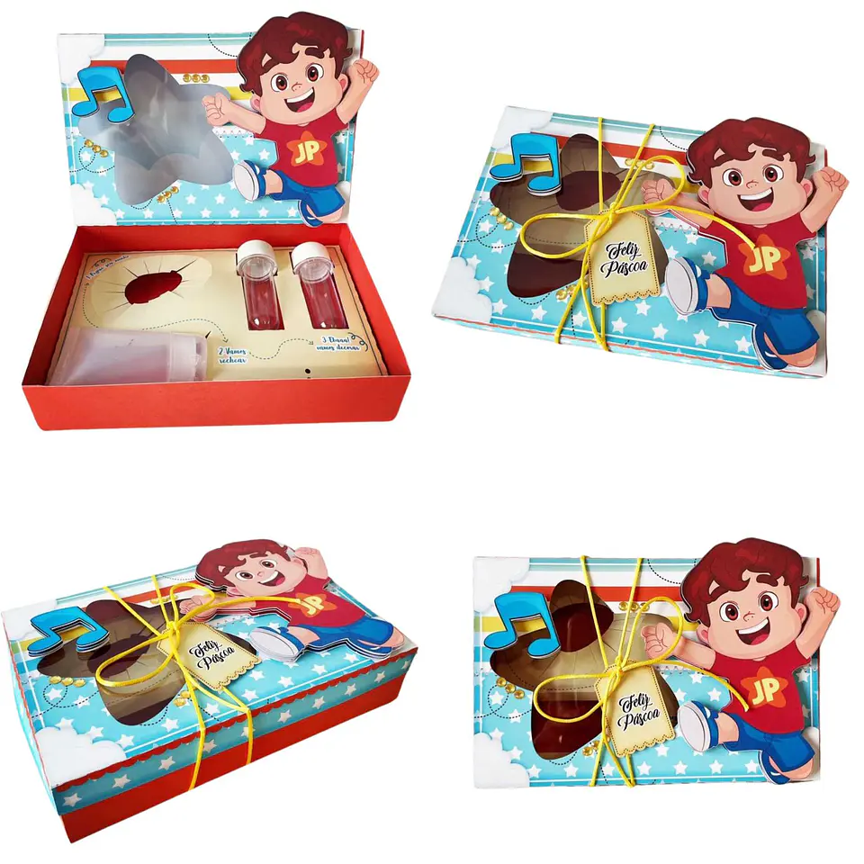Arquivo de Corte Mini Confeiteiro JP Menino 1