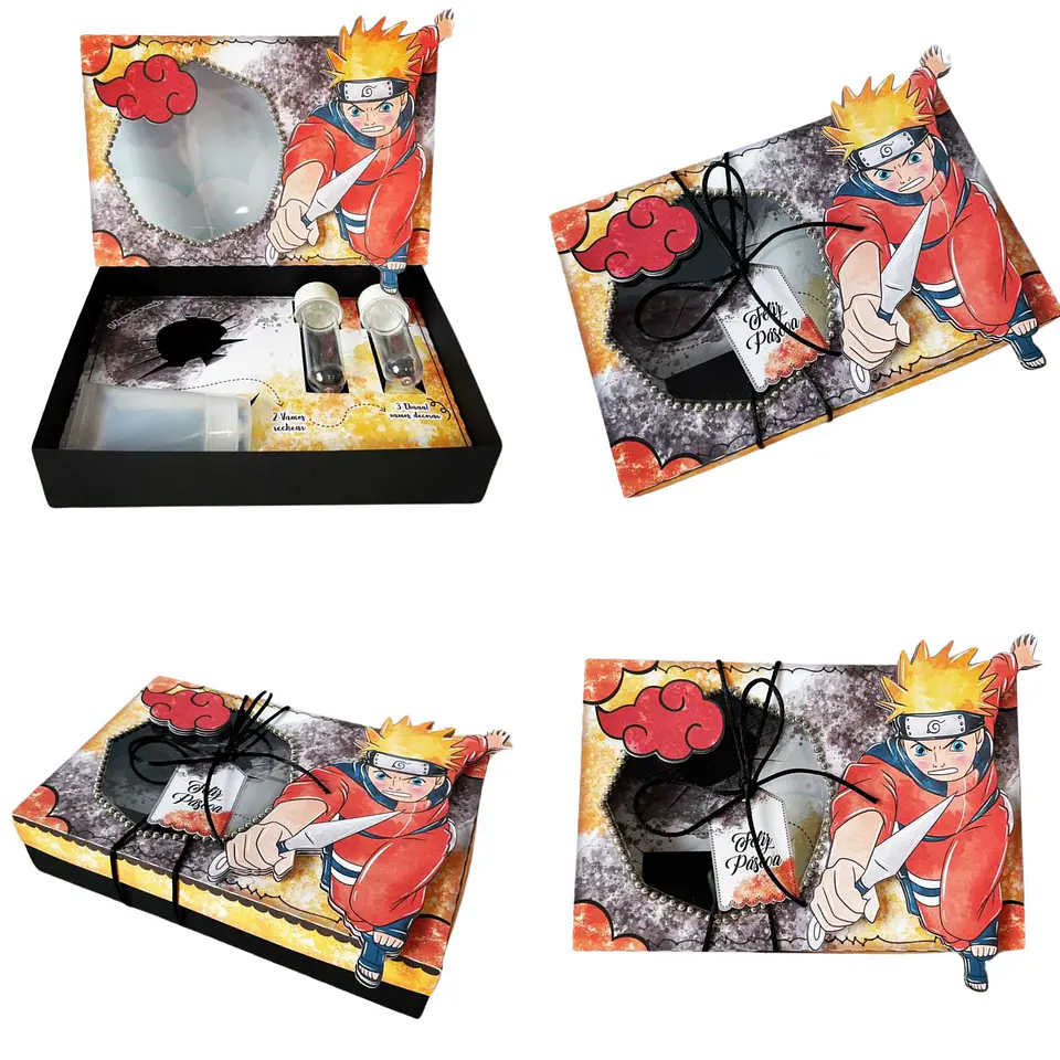Mini Confeiteiro Naruto Pascoa Naruto Pascoa 1