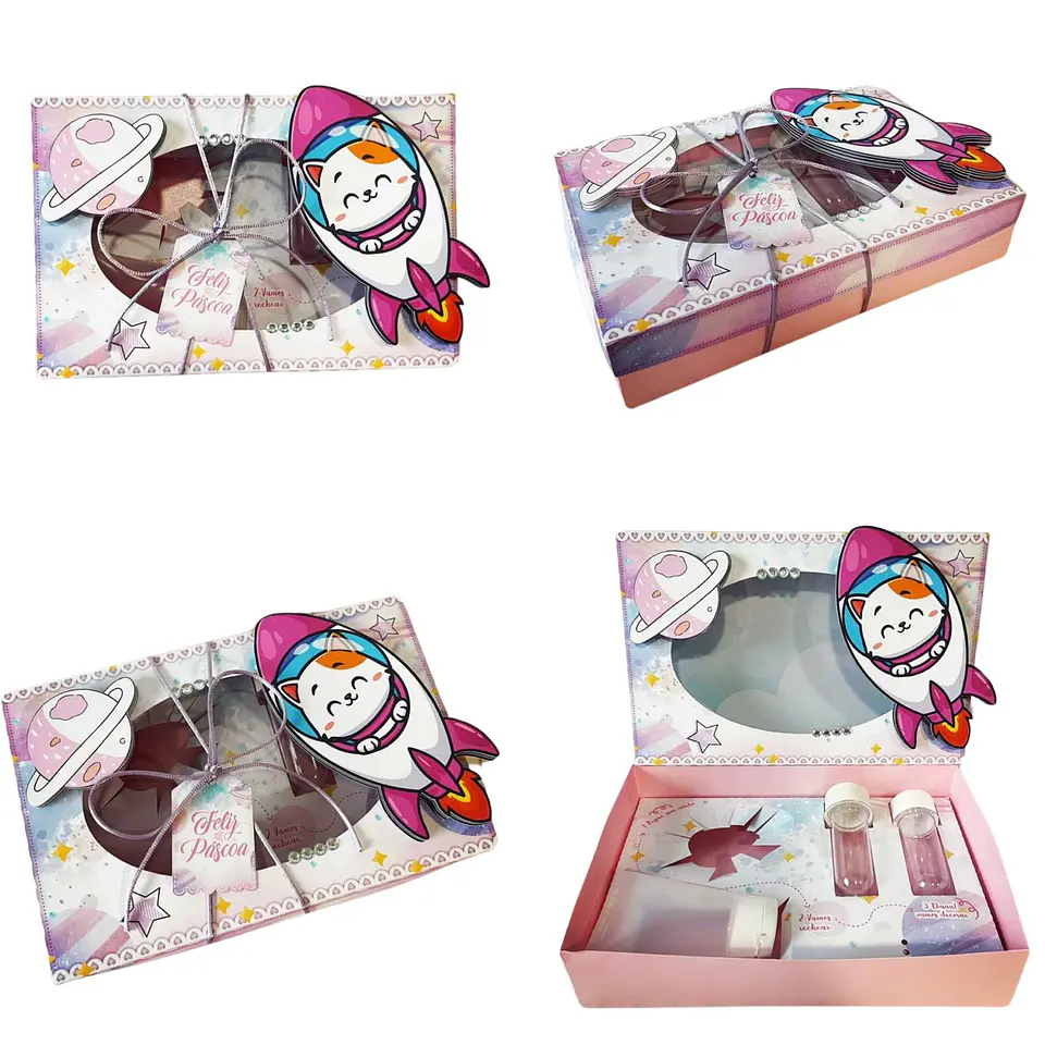 Arquivo de Corte Mini Confeiteiro Espaço Menina 1