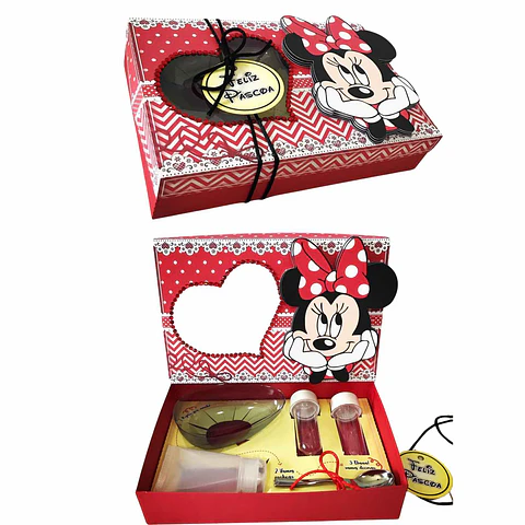 Arquivo de Corte Mini Confeiteiro Minnie Vermelha