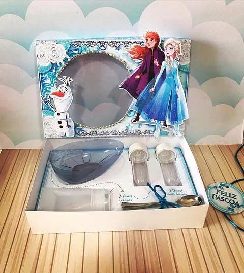 Arquivo de Corte Pascoa Mini Confeiteiro Frozen