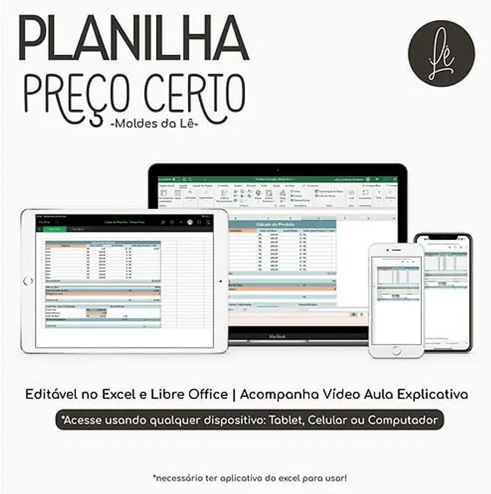 Arquivo Planilha Preço Certo 4