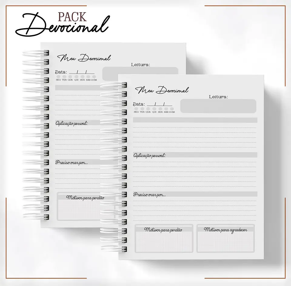 Arquivo Digital Pack Devocional Masculino 8