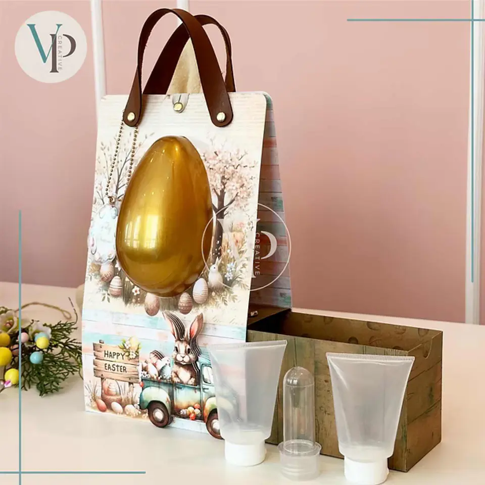 Arquivo De Corte Caixa Mini Confeiteiro Pascoa 1
