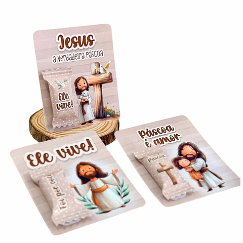 Arquivo de Corte Card Balinha  Páscoa