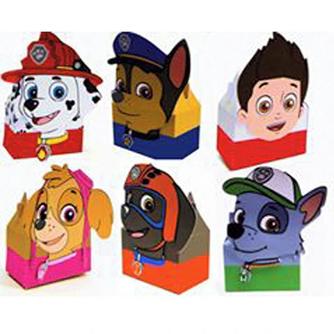 Arquivos de Corte Caixas Personagens  Patrulha canina