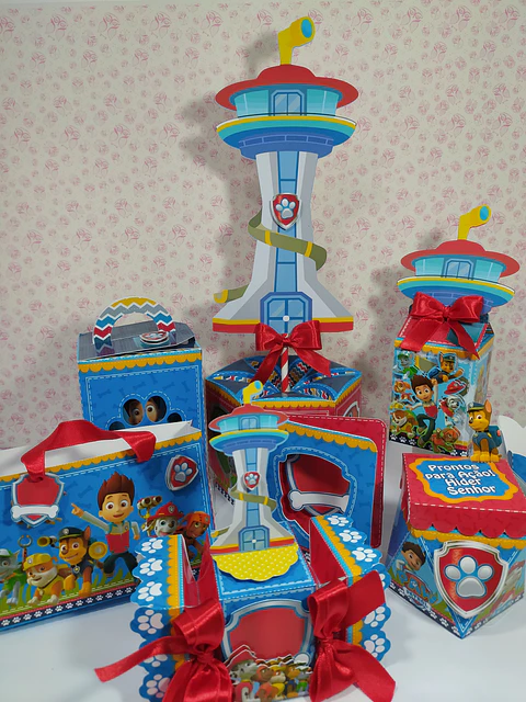 Arquivos de Corte 6 Kits Patrulha canina