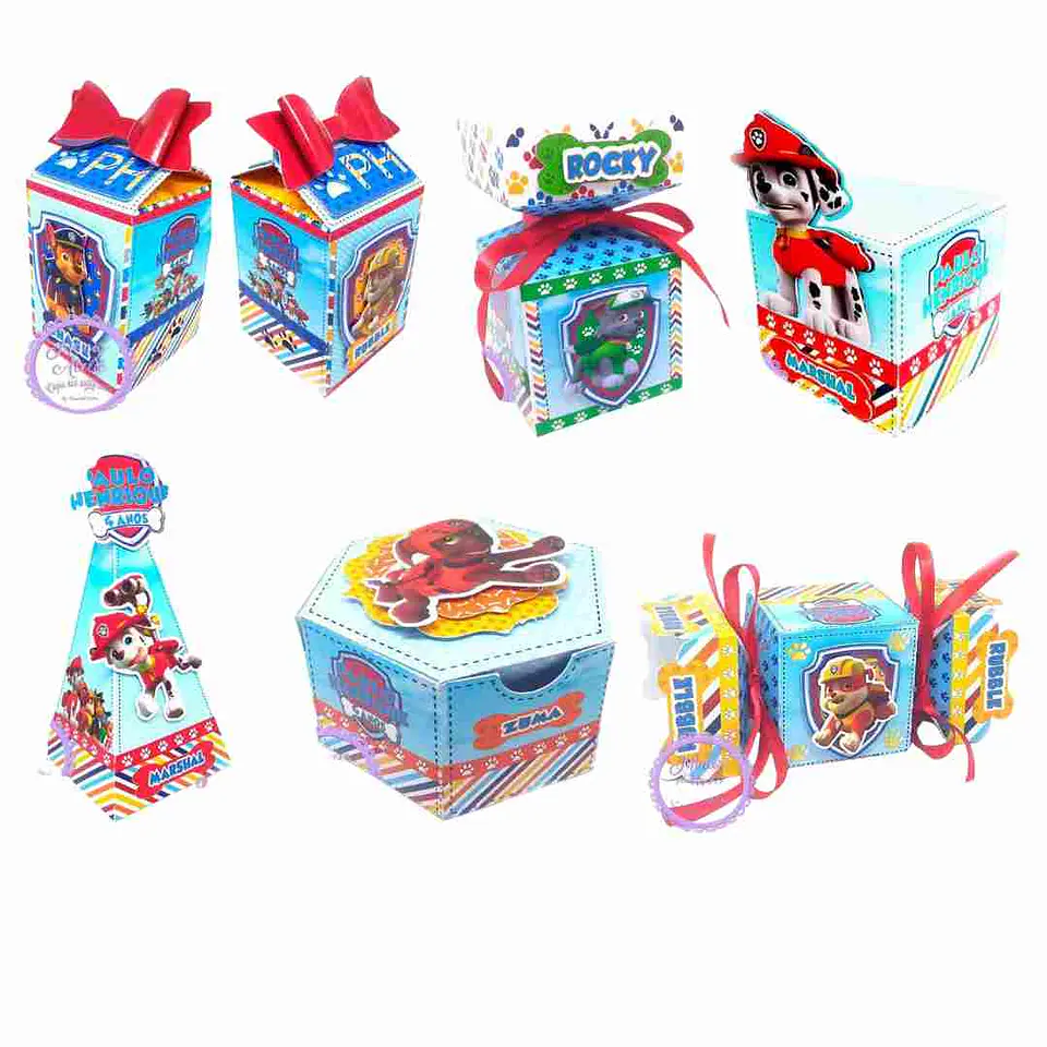 Arquivos de Corte 6 Kits Patrulha canina 6