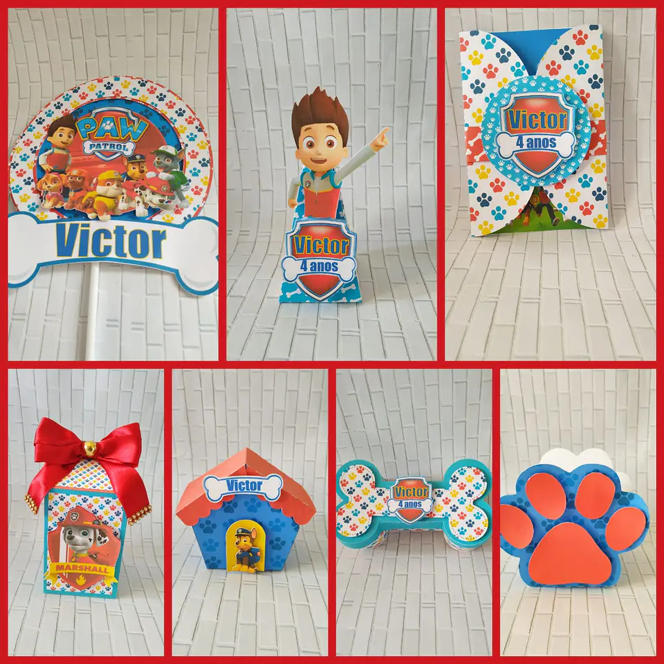 Arquivos de Corte 6 Kits Patrulha canina 5