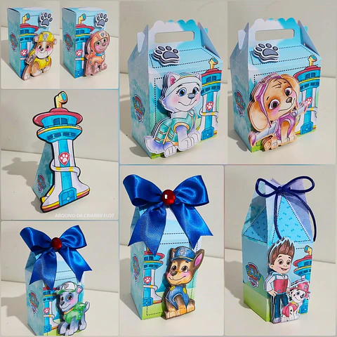 Arquivos de Corte 6 Kits Patrulha canina