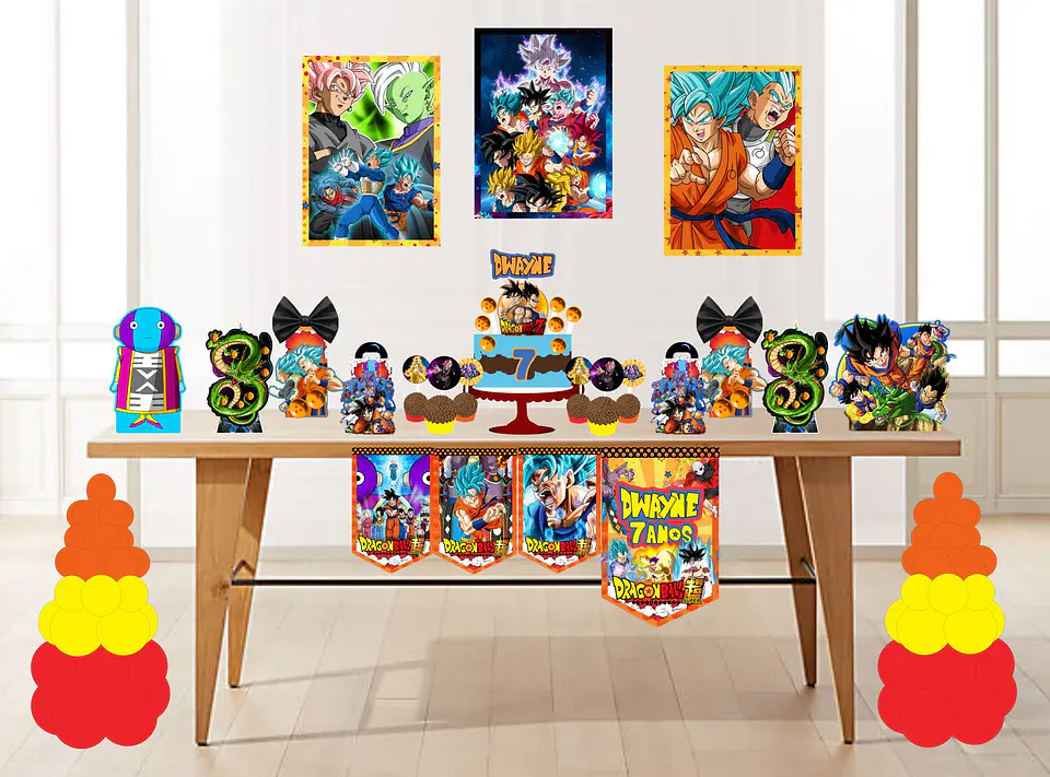 Arquivos de Corte 7 Kits Dragon Ball 7