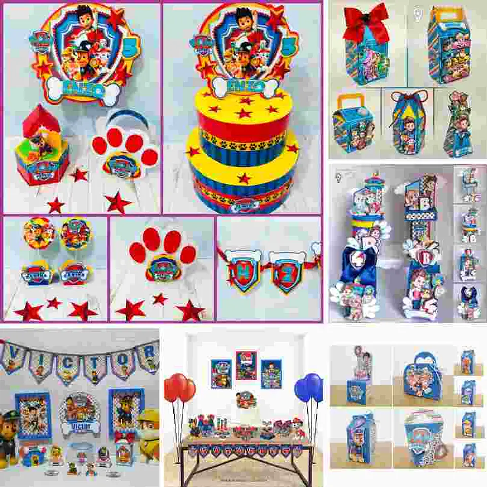 Arquivos de Corte 6 Kits Patrulha Canina 1