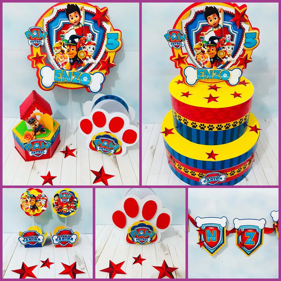 Arquivos de Corte 6 Kits Patrulha Canina 7