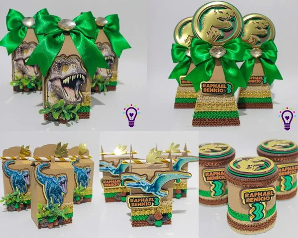 Arquivos de Corte 6 Kits Dinossauro 4
