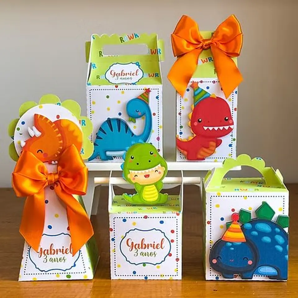 Arquivos de Corte 6 Kits Dinossauro 2