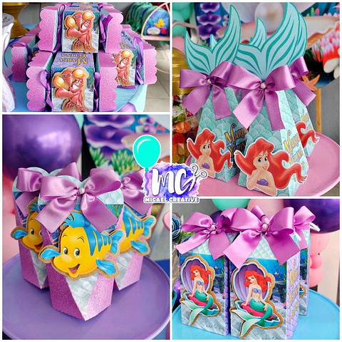 Arquivo de Corte Combo Pequena Sereia 6 Kits Ariel
