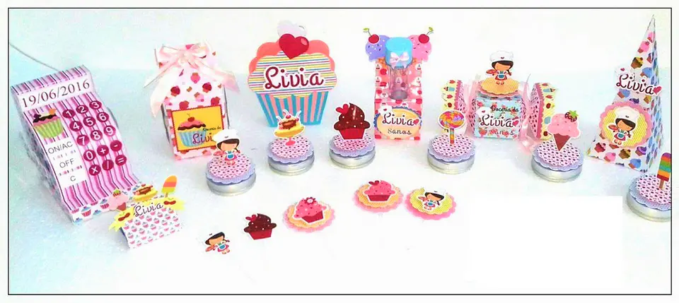 Arquivo de Corte Combo Confeitaria 6 Kits 5