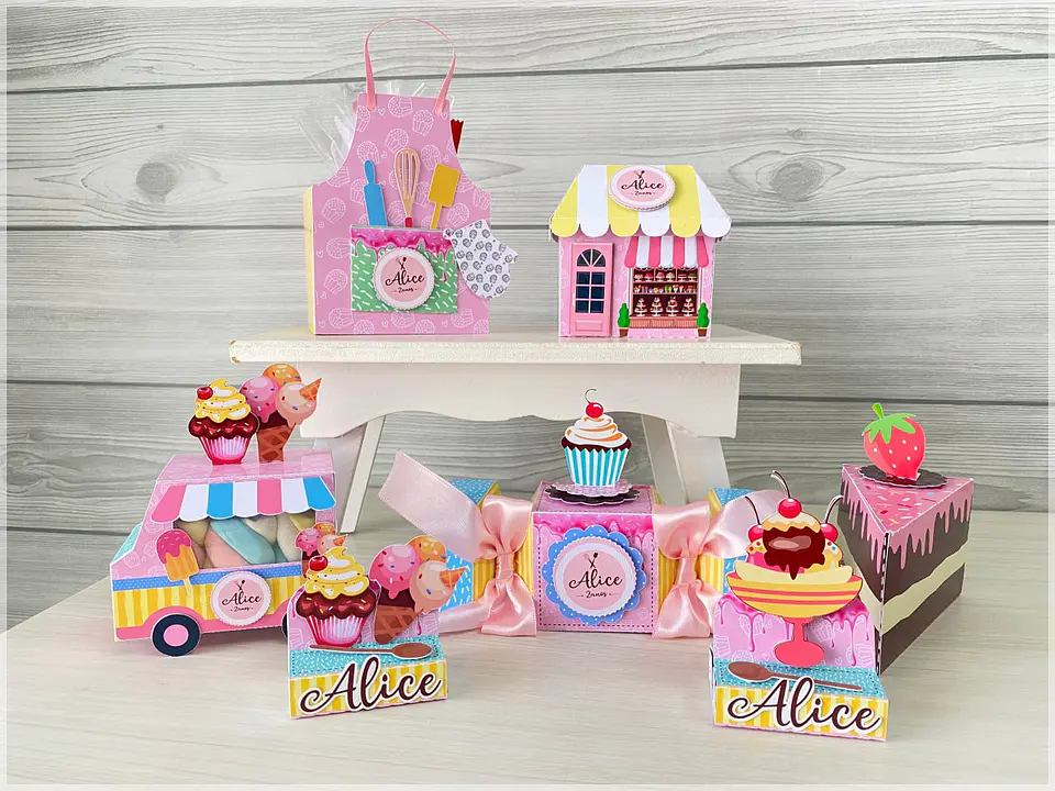 Arquivo de Corte Combo Confeitaria 6 Kits 7