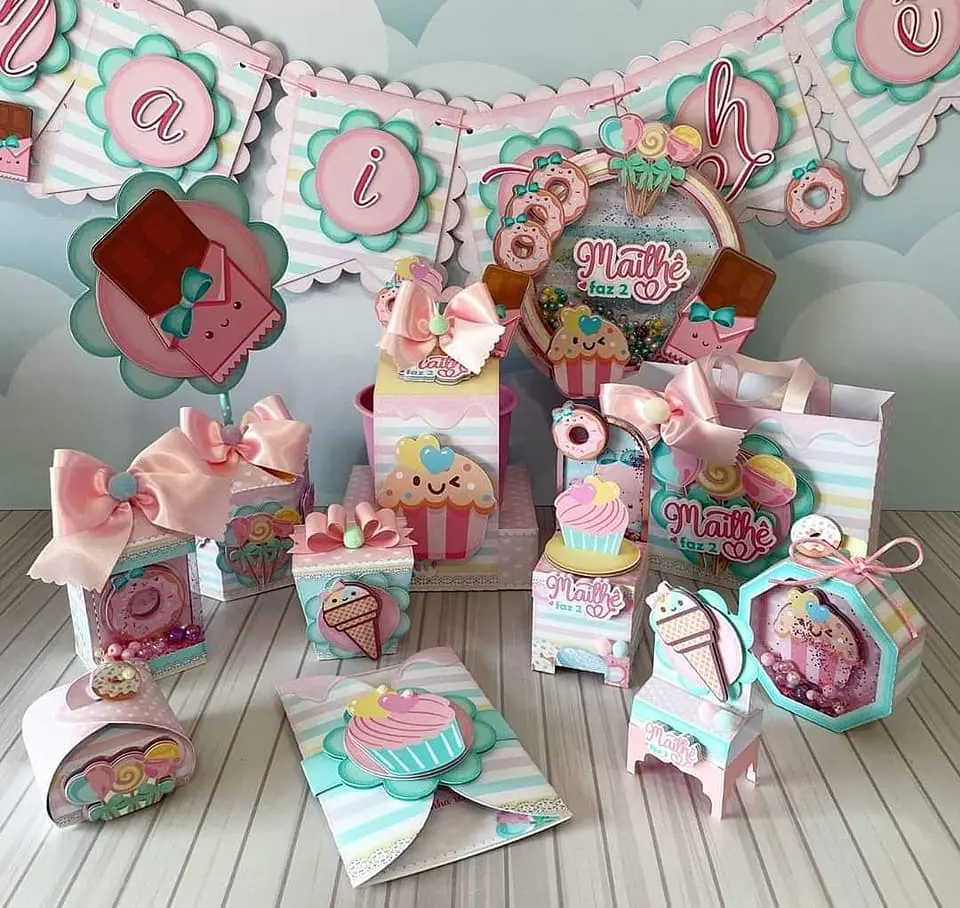 Arquivo de Corte Combo Confeitaria 6 Kits 2