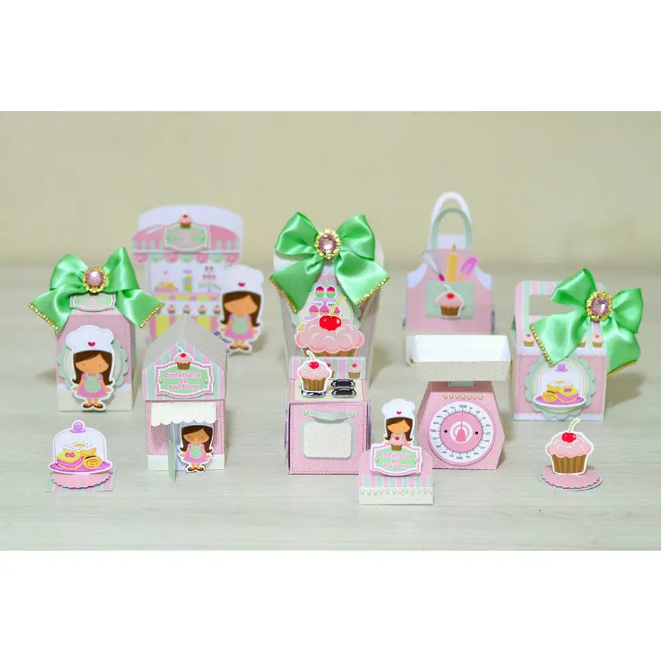 Arquivo de Corte Confeitaria Combo 6 Kits 4