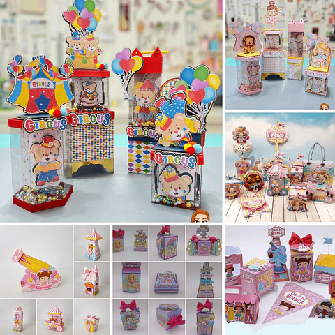Arquivo de Corte Combo Circo 6 Kits