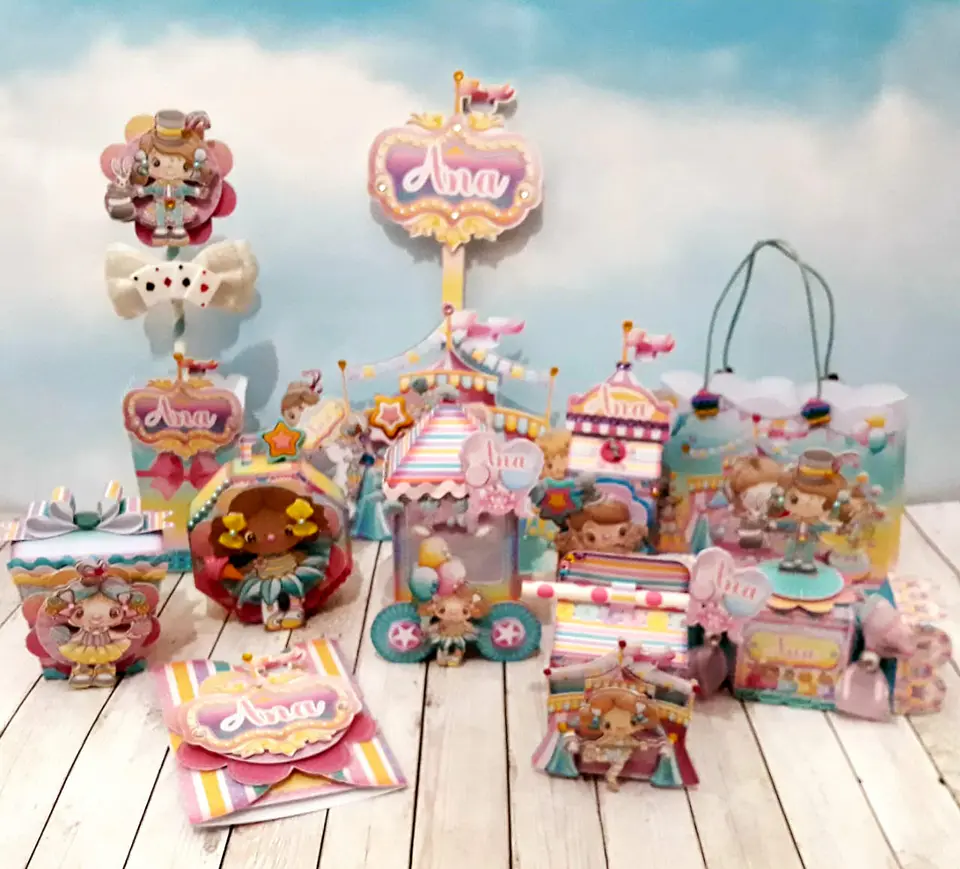 Arquivo de Corte Combo Circo 6 Kits 7