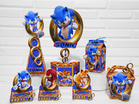 Arquivos de Corte 6 Kits Sonic