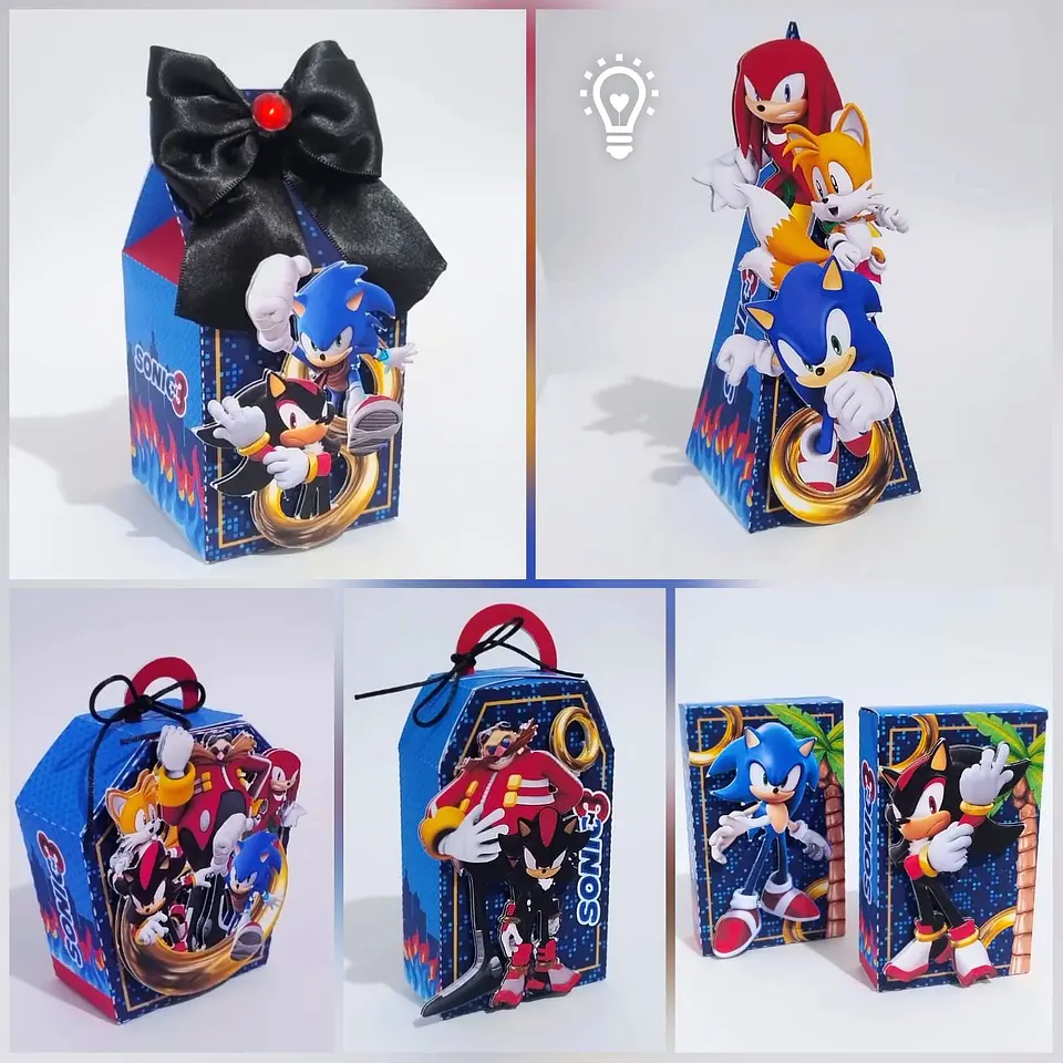Arquivos de Corte 6 Kits Sonic 2