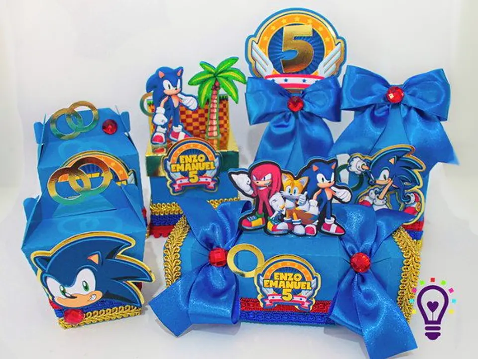 Arquivos de Corte 6 Kits Sonic 3