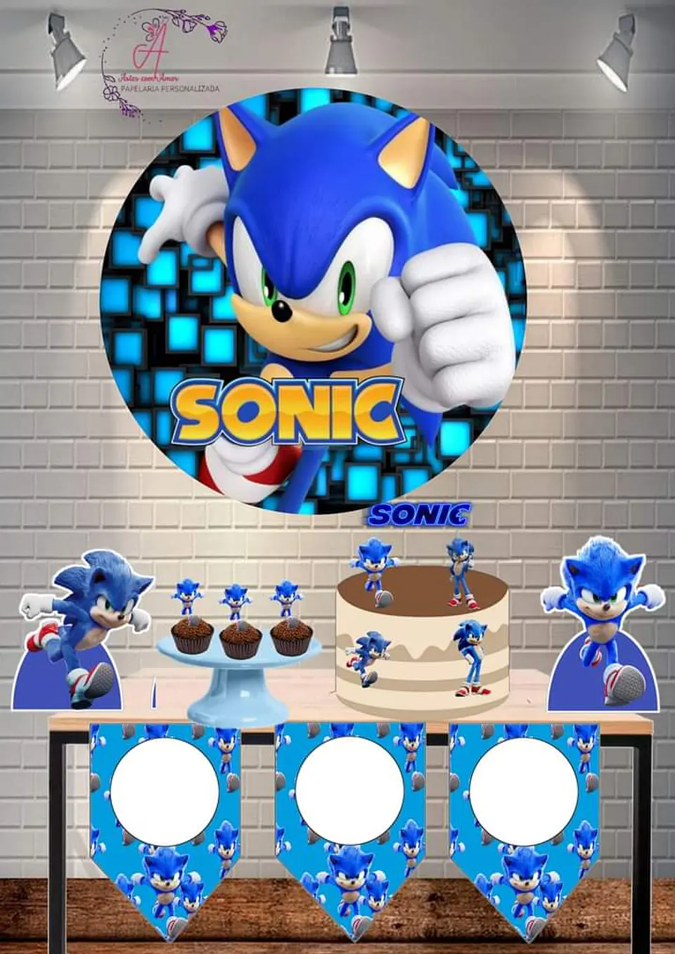 Arquivos de Corte 6 Kits Sonic 5