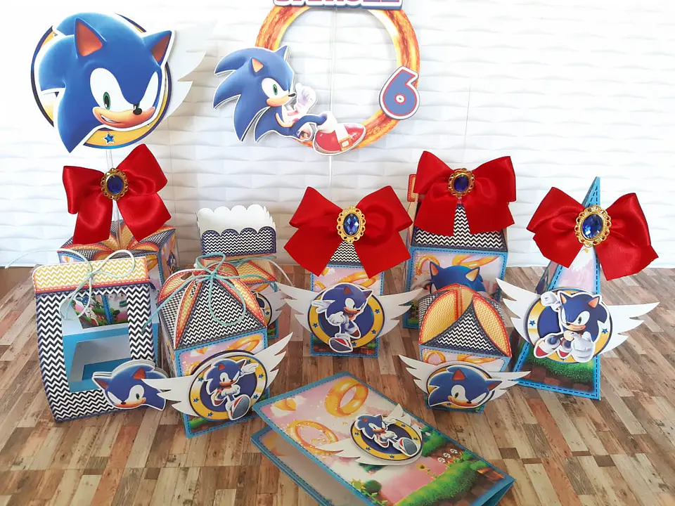 Arquivos de Corte 6 Kits Sonic 3