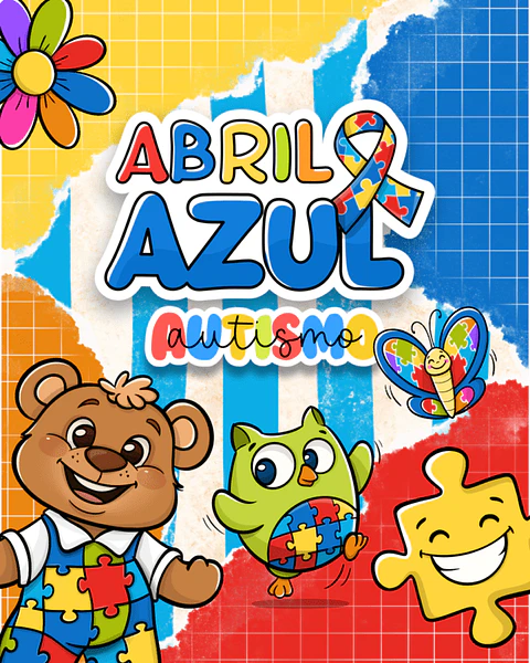 Arquivo de Corte Mimos Autismo Abril Azul