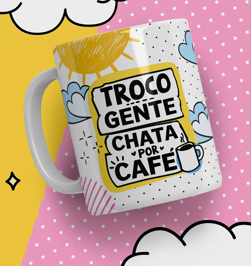 Arquivo Digital Pack Frases Ilustradas e Divertidas + Canecas 3