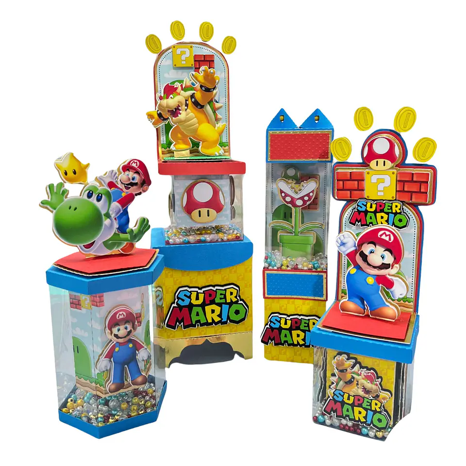 Arquivo de Corte Kit Festa Super Mario 1