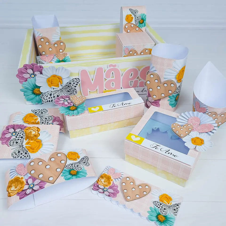 Arquivo De Corte Kit Café Da Manhã Dia Das Mães 2