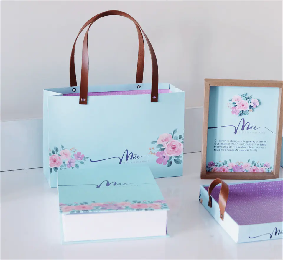 Arquivo de Corte Kit Cartonagem Floral Dia das Mães 2