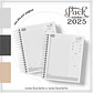 Arquivo Digital Encadernação Pack Miolos 2025 - Agenda Masculina - Thumbnail 1