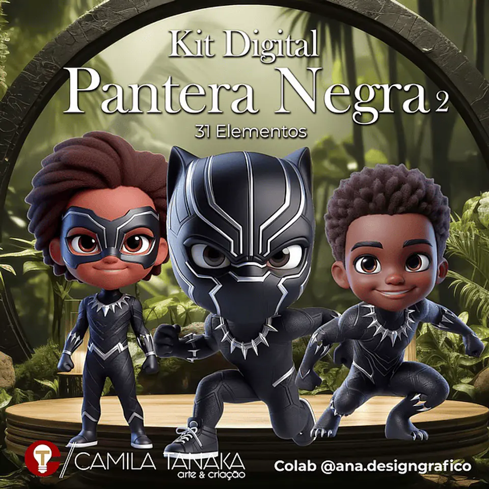 Arquivo Digital Kit Digital Pantera Negra 2 1