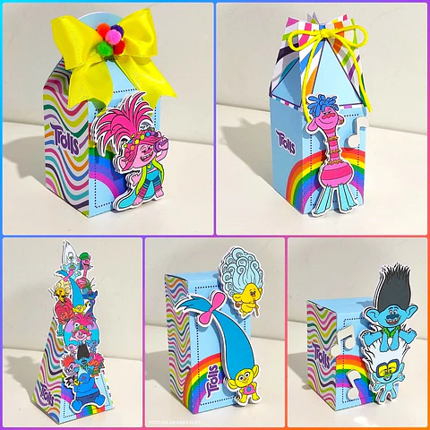 Arquivo de Corte Kit Festa Trolls