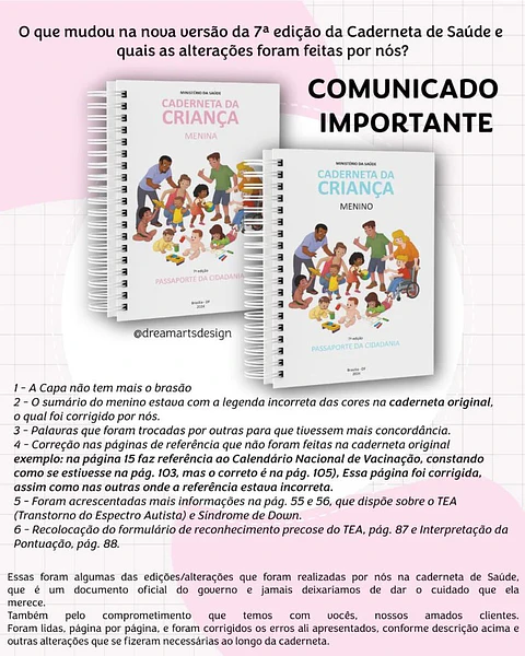 Arquivo Digital Caderneta de Saúde (7º Edição)