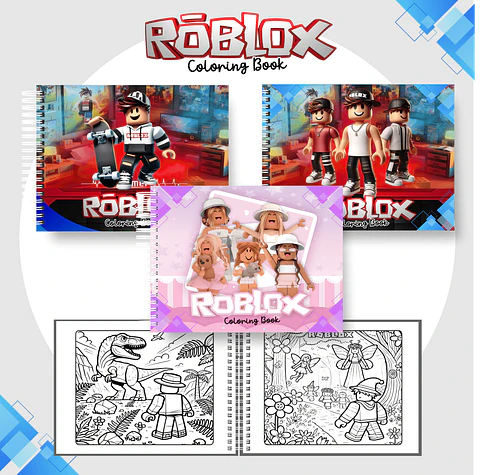 Arquivo Digital Livro de Colorir Roblox