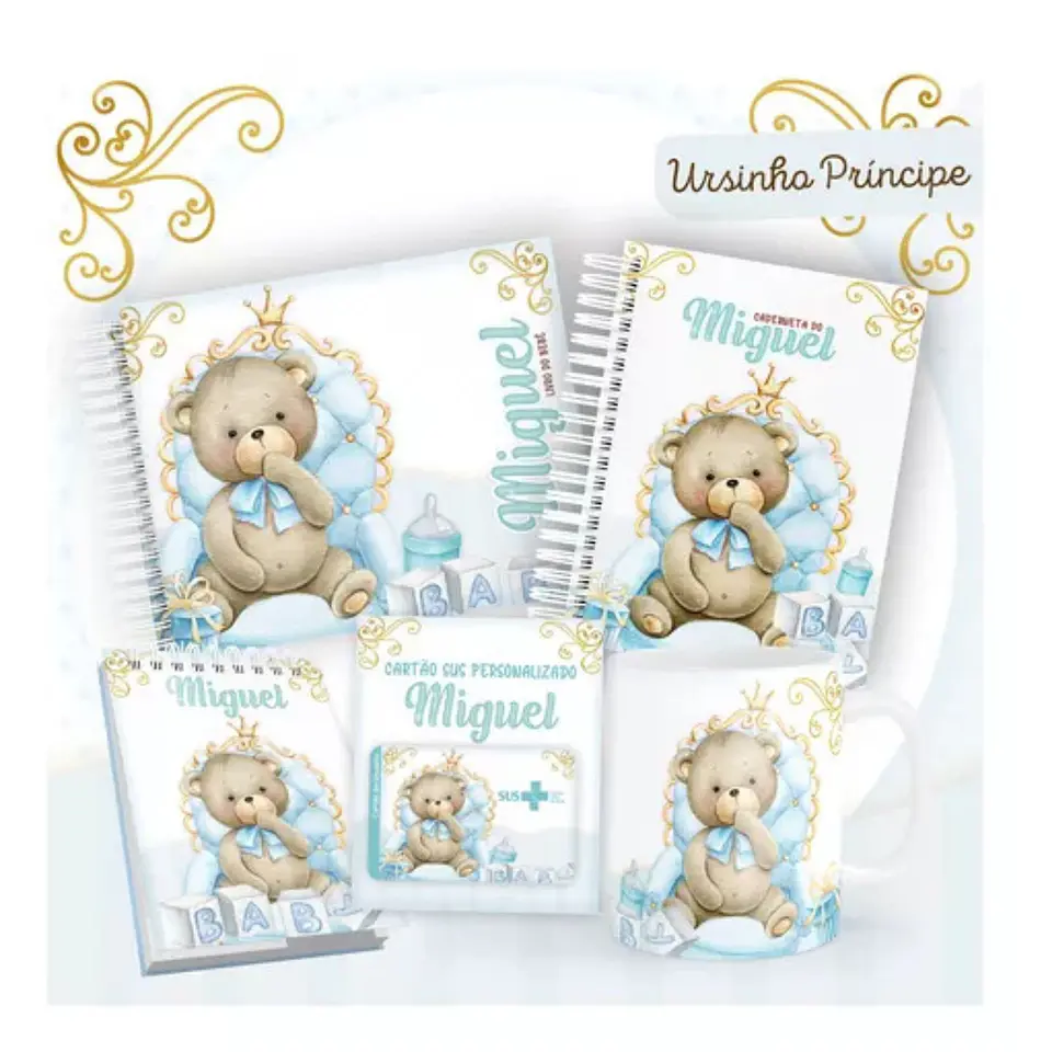 Arquivo Digital Pack Baby Ursinho Príncipe 1