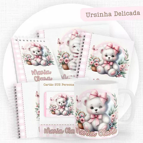 Arquivo Digital Caderneta, Livro do Bebe Ursinha Delicada