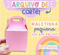 Arquivo de Corte Molde Caixa Maleta Pequena - Thumbnail 1