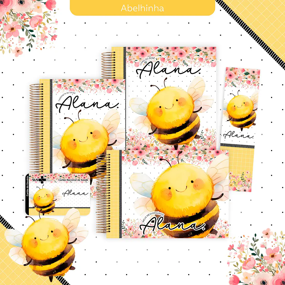 Arquivo Digital Caderneta, Livro do Bebe Abelhinha 1