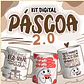Arquivo Digital Pack Sublimação Caneca Páscoa - Thumbnail 2